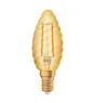 Osram Vintage 1906 LED E14 Twisted Candle Filament Gold 2.5W 220lm - 824 Extra Warm White | Replaces 25W